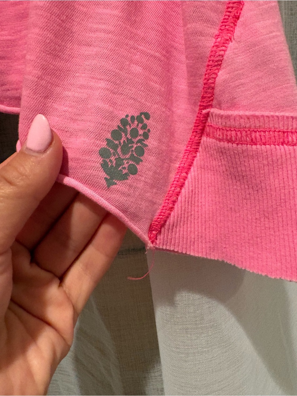 Free People Movement My Time Tee — Pink - Picture 3 of 3